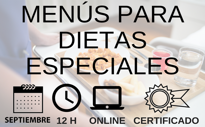 Pre-inscripci�n curso menus dietas especiales